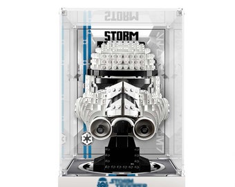 Acrylic Display Box for Storm Trooper 75276 Model Building Blocks (Building Set Not Included) Good Uncommon Stuph Lofty Gifts