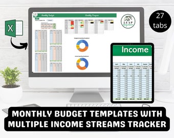 Budget Template with Income Tracker