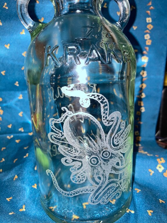 Rum Demerara Insegna Da Parete Vintage KRAKEN BOTTLE - Targa Retrò - Foto 5