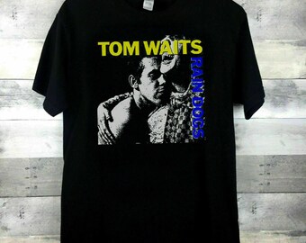 Tom Waits Rain Dogs 1985 T Shirt Top
