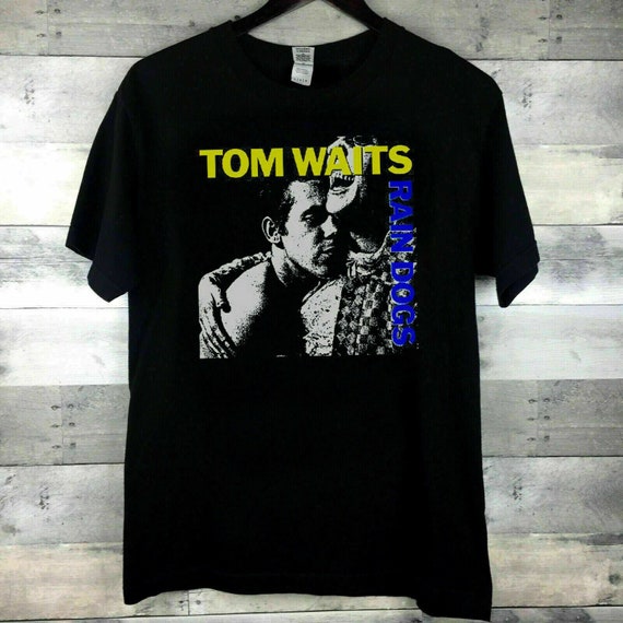 Tom waits rain dogs t shirt Clearance