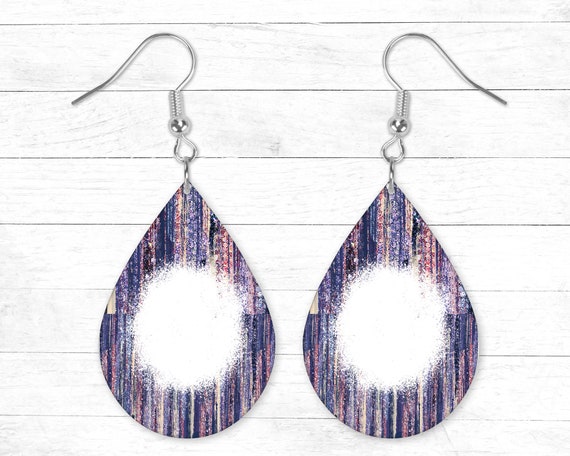 Bleach Earrings Design for Sublimation Teardrop Earrings Bleach Sublimation Png for Sublimation Commercial Use PNG Bleach24 Etsy UK