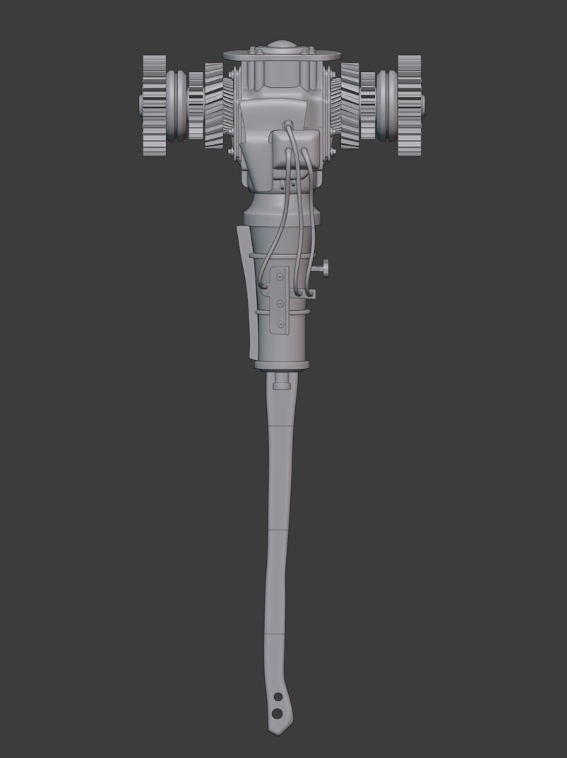 カール・ハイゼンベルクのハンマー - バイオハザードヴィレッジ - 3D