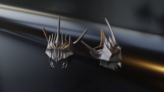 Mouth of Sauron helmet- 3D printable - fully modular