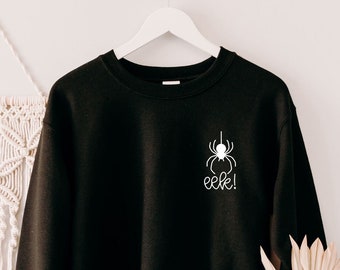 Pocket Eek! Halloween Sweatshirt: Jack O' Lantern Pumpkin Tee