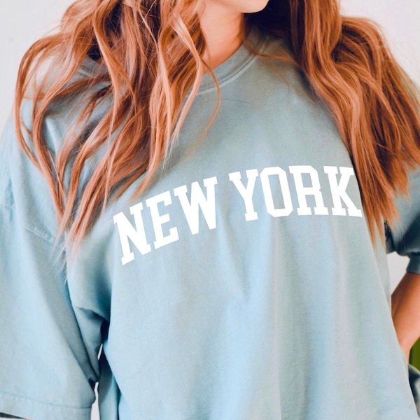 New York Shirt, New York T-Shirt, New York Gifts, Soft Unisex Tee, Comfort Colors Shirt, Comfort Colors tshirt