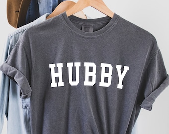 Hubby Shirt: Comfort Colors Husband Gift Tee