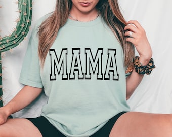 MAMA Comfort Colors T-Shirt, Mother's Day Gift