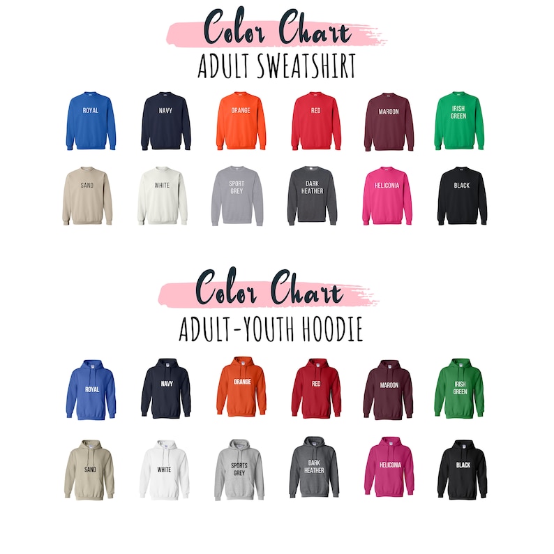 Custom Text on the Neck and Names on the Sleeve Sweatshirt or Hoodie, Personalized Names Initials on Sleeve, Customizable Crewneck Gift image 5