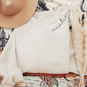 Minimalist Aunt Sign - Etsy