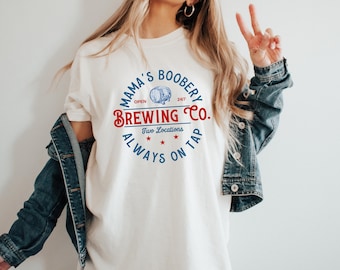 Comfort Colors® Breastfeeding Shirt for Mother's Day Gift for Mom | New Mom Gift | Mother’s Day Shirt | Funny Mom Life Tee | Cute Mama Tee