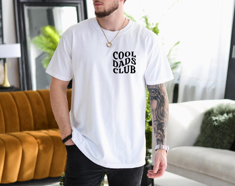 Cool Dads Club Shirt, Funny Husband Shirt, Gift for Him, Father's Day Gift, Daddy Shirt, Dad to be, Cool Dad, Father's Shirt, Comfort Colors imagem 7