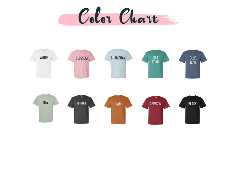 Custom Comfort Colors Shirt Custom Text Tshirt Personalized Etsy