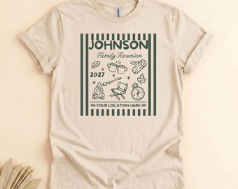 Custom Family Reunion Shirt, Personalized Family Tree