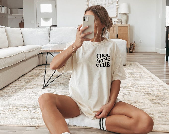 Cool Moms Club Shirt, Funny Wife Shirt, Gift for Him, Mother's Day Gift, Mommy Shirt, Mom to be, Cool Mom, Mother's Shirt, Comfort Colors