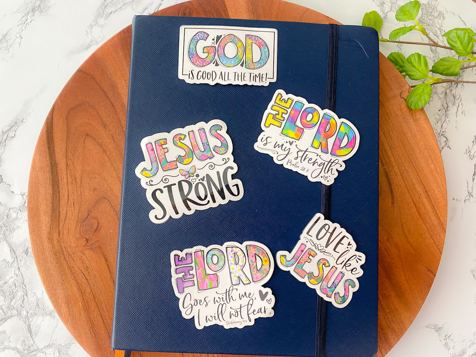 Faith Sticker Pack Bible Verse Stickers Scripture Stickers | Etsy