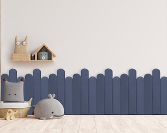 15 cm Upholstered Wall Panels | Custom Headboard Panels | Velvet Wall Panels | Made to Order | DIY Bedroom Wall Decor