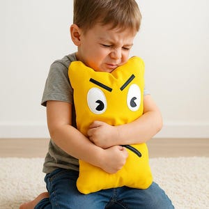 woedekussen, emotionele wetenschap, bokskussen, school, kleuterschool, revalidatie, kinderpsychologie, therapie voor kinderen