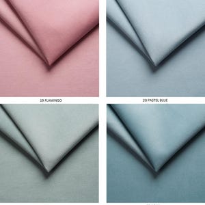 PREMIUM upholstered veloured wall, safety, premium wall panels, padded wall, soft headboard, soundproof wall, 15 cm panel, DIY wall panel image 9