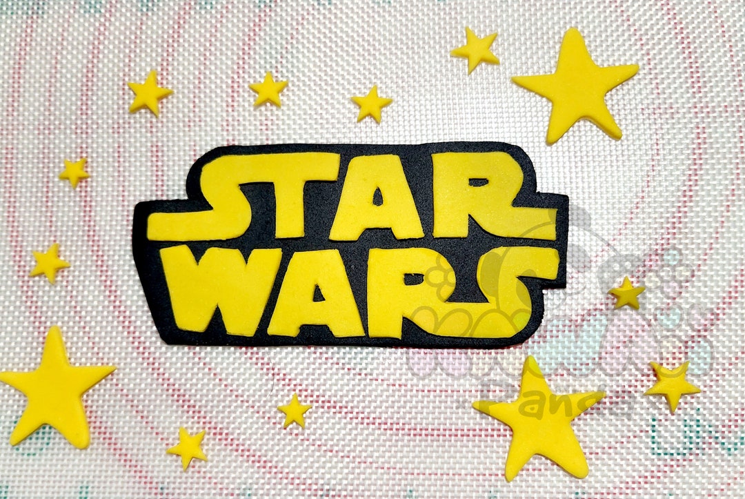 Star Wars Cake Topper, Custom Cake Topper, Star Wars Theme Cake Topper