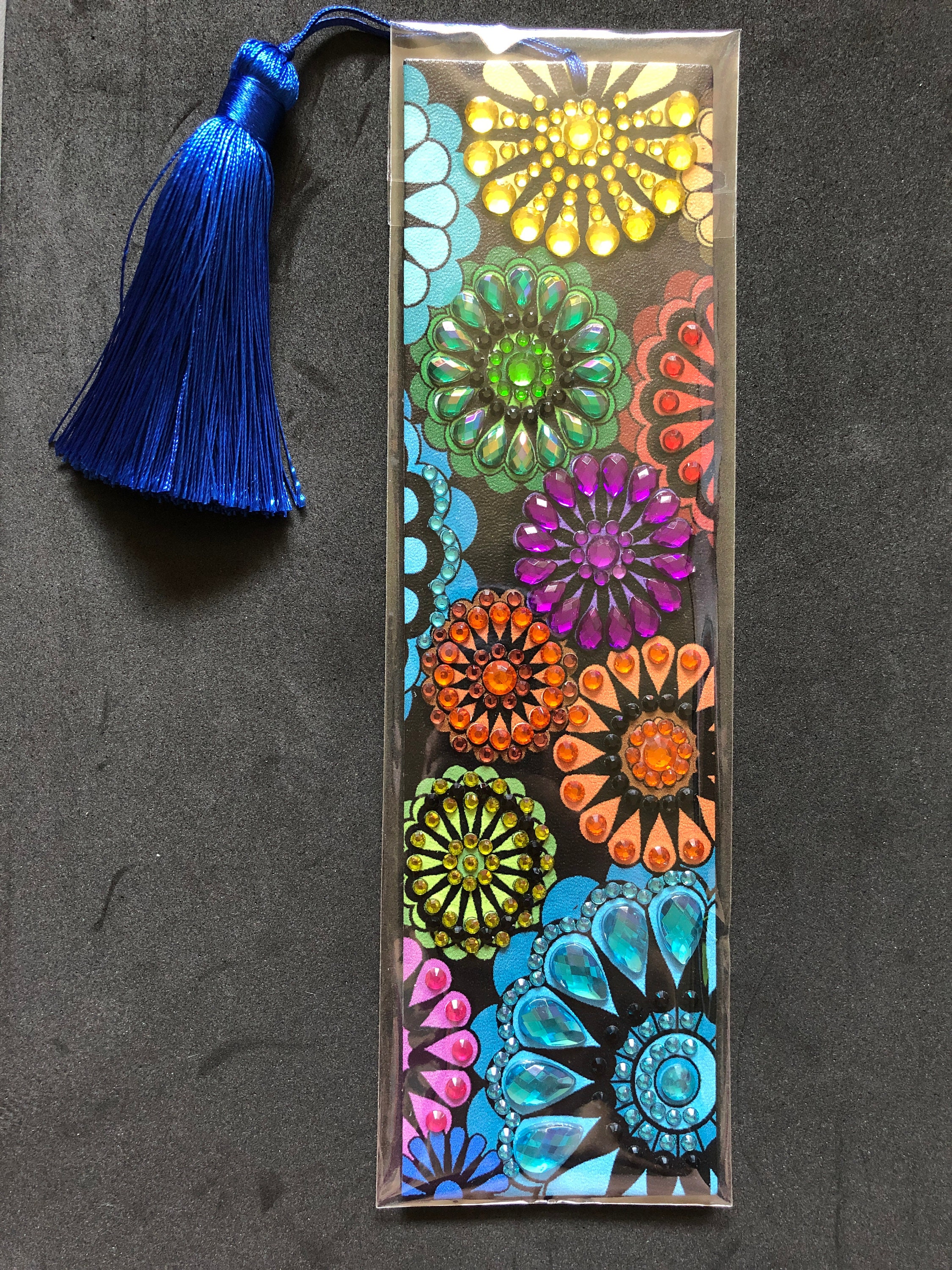 Completed Diamond Art Bookmark | Etsy