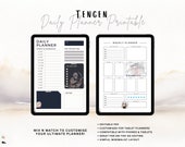 Undated Anime planner, daily and weekly Anime printables, to do list, anime adhd planner, goal planner, onenote planner, anime digital diary
