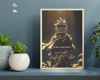 2 in 1 Premium Anime Poster Digital Free Gift Art Wall Decor Art Decor Anime Wall Printables Modern Japanese Art Anime Digital Posters Gift