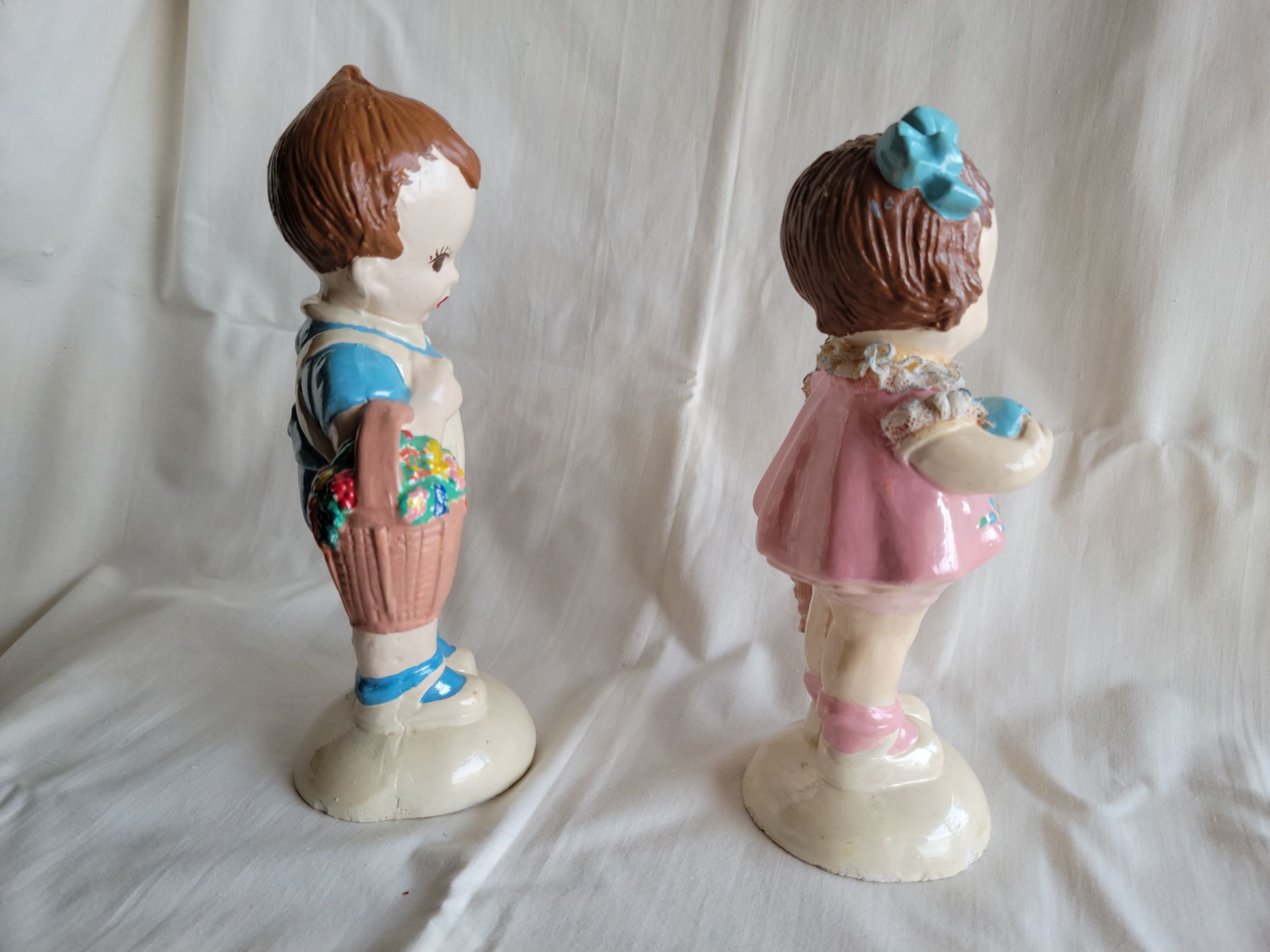 Adorable Little Boy and Girl Statues. Etsy UK