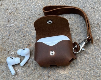 Airpods Case, Airpods Pro Case, Leather Airpods Pro Cover, Airpods Case Cute, Airpods 3 Case, Airpods Pro 2 Case, Personalized Airpods Case