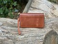 Womens Large Zip Around Leather Wallet, Double Zipper Wallet, Personalized Gifts for Her, Gifts for her, Gifts for mom, Gifts for girl product logo