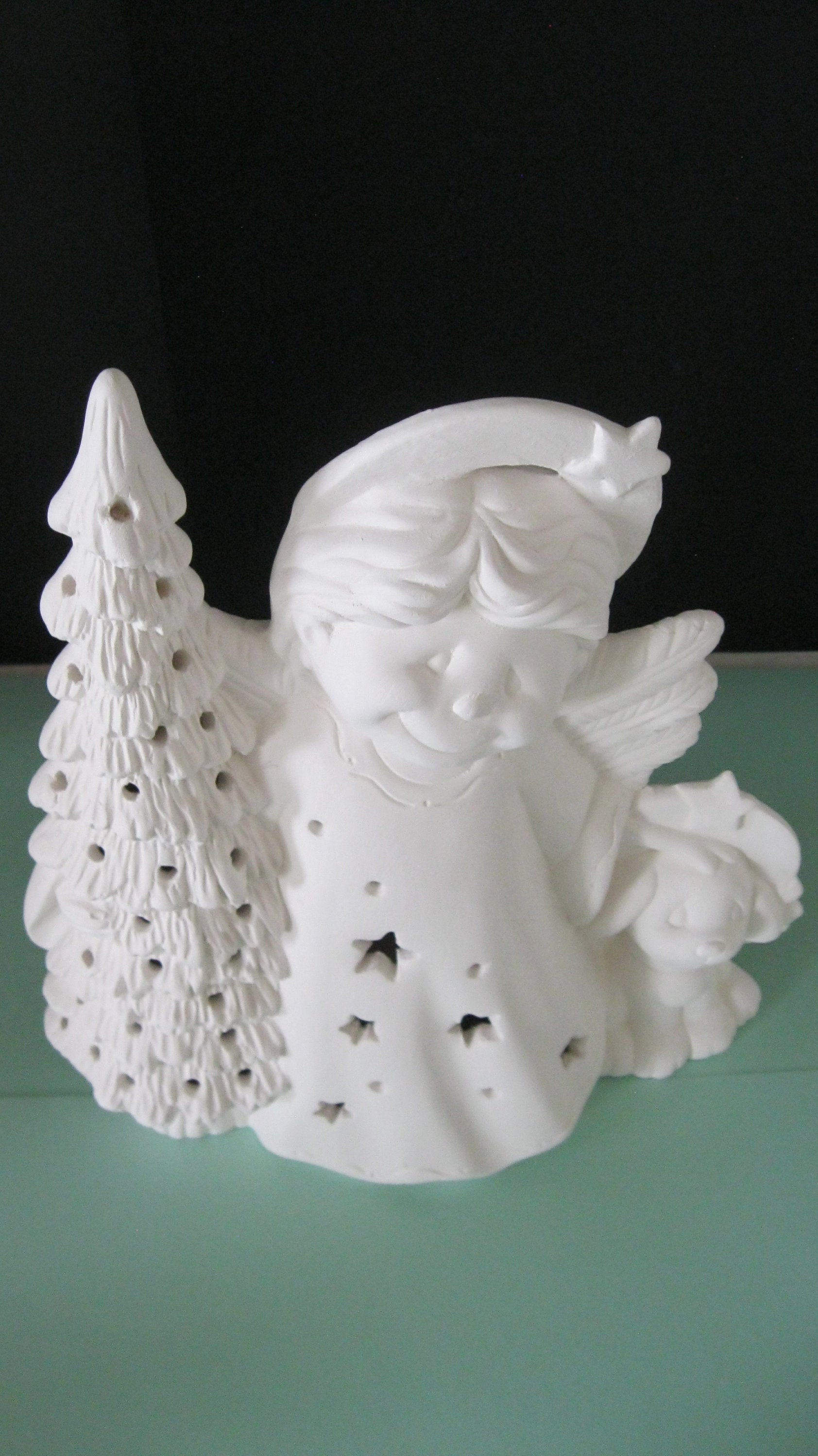Ceramic Bisque Clay Magic Jack the Angel | Etsy
