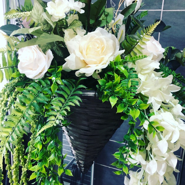 Artificial Hanging Baskets Etsy UK