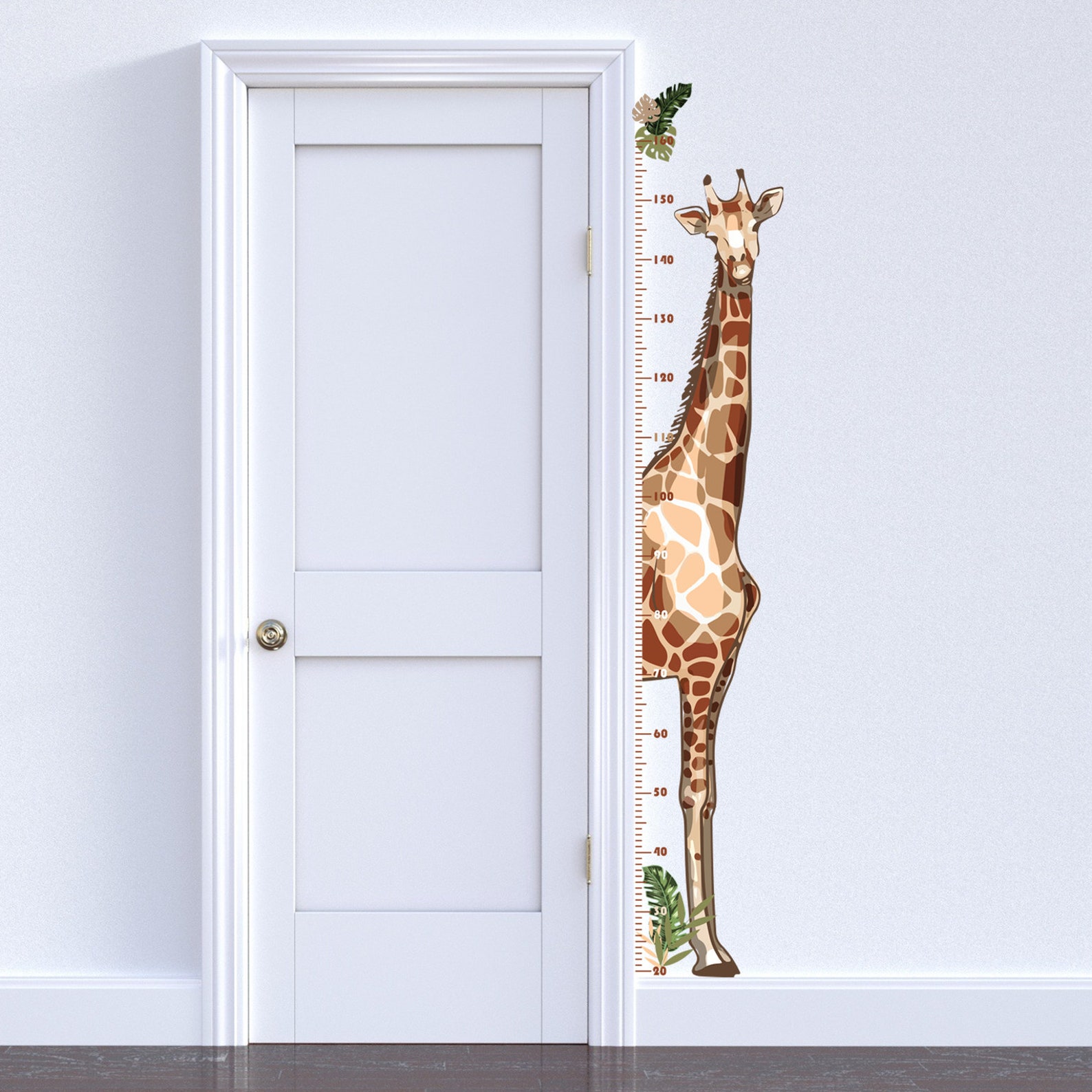 Giraffe Height Chart Etsy