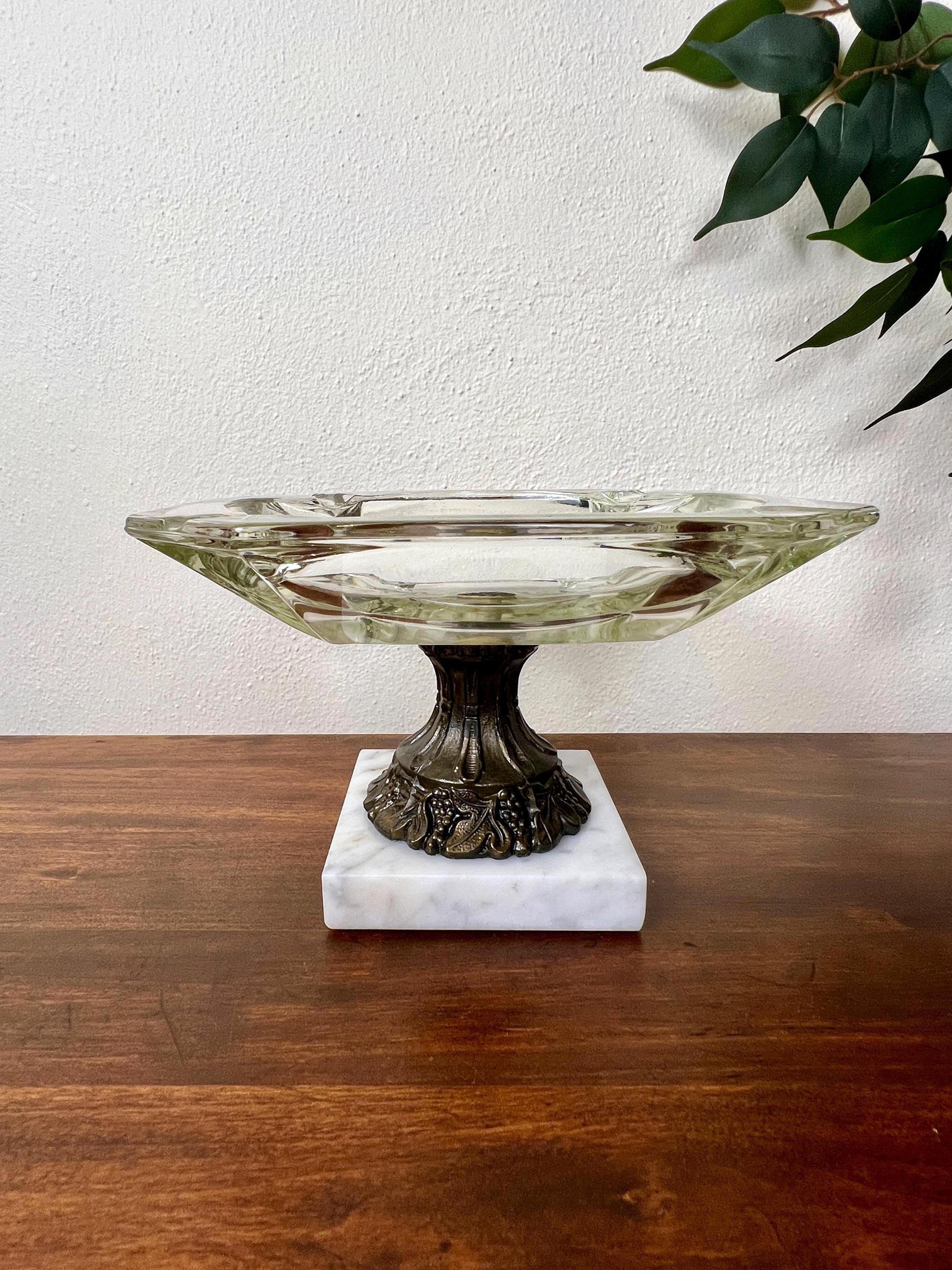 Vintage Marble Ashtray - Etsy