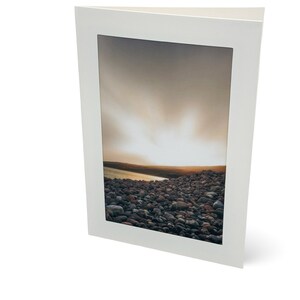 Carte cadeau photo d'art de voyage en passe-partout, carte postale de la côte irlandaise avec enveloppe, 10 x 15 cm mat