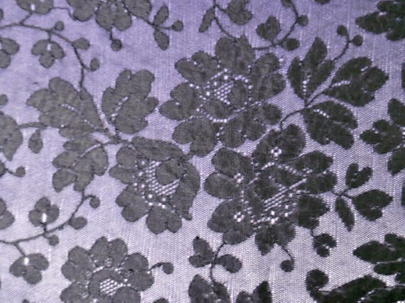 A Large Black Antique Victorian Rectangular Machi… - image 5