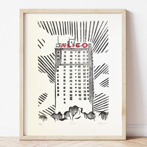 ALICO Linocut Print