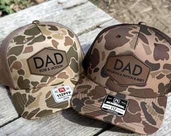 Richardson 112 Snapback hat, Adult, Dad Patch Hat, Father's Day Gift, Gift For Husband, Trucker Hat, Custom, New Dad Present - Style BE