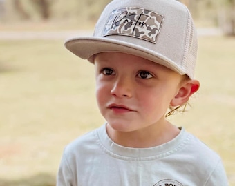 Personalized Snapback Hat | Infant and Youth - Style BR - Dove Hunt Camo
