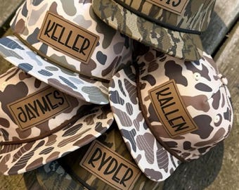 Personalized Snapback Hat | Kids - Adult , CAMO HAT - Style CY