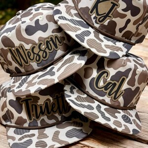 Personalized Snapback Hat | Kids - Adult , ALL CAMO HAT