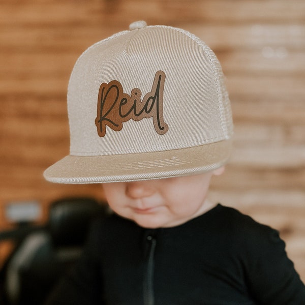 Personalized Snapback Hat with Cursive Name  -   Infant and Youth