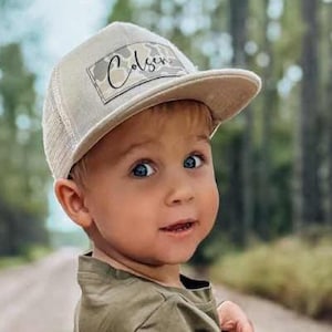 Personalized Snapback Hat | Infant and Youth, Camo- Style BR - CAMO