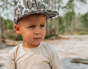 Personalized Snapback Hat | Kids - Adult , ALL CAMO HAT