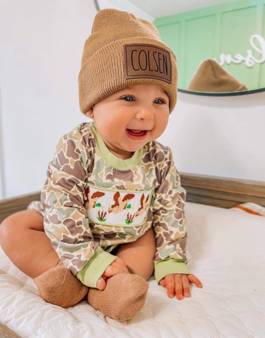 Personalized Printed Name Beanie - Etsy