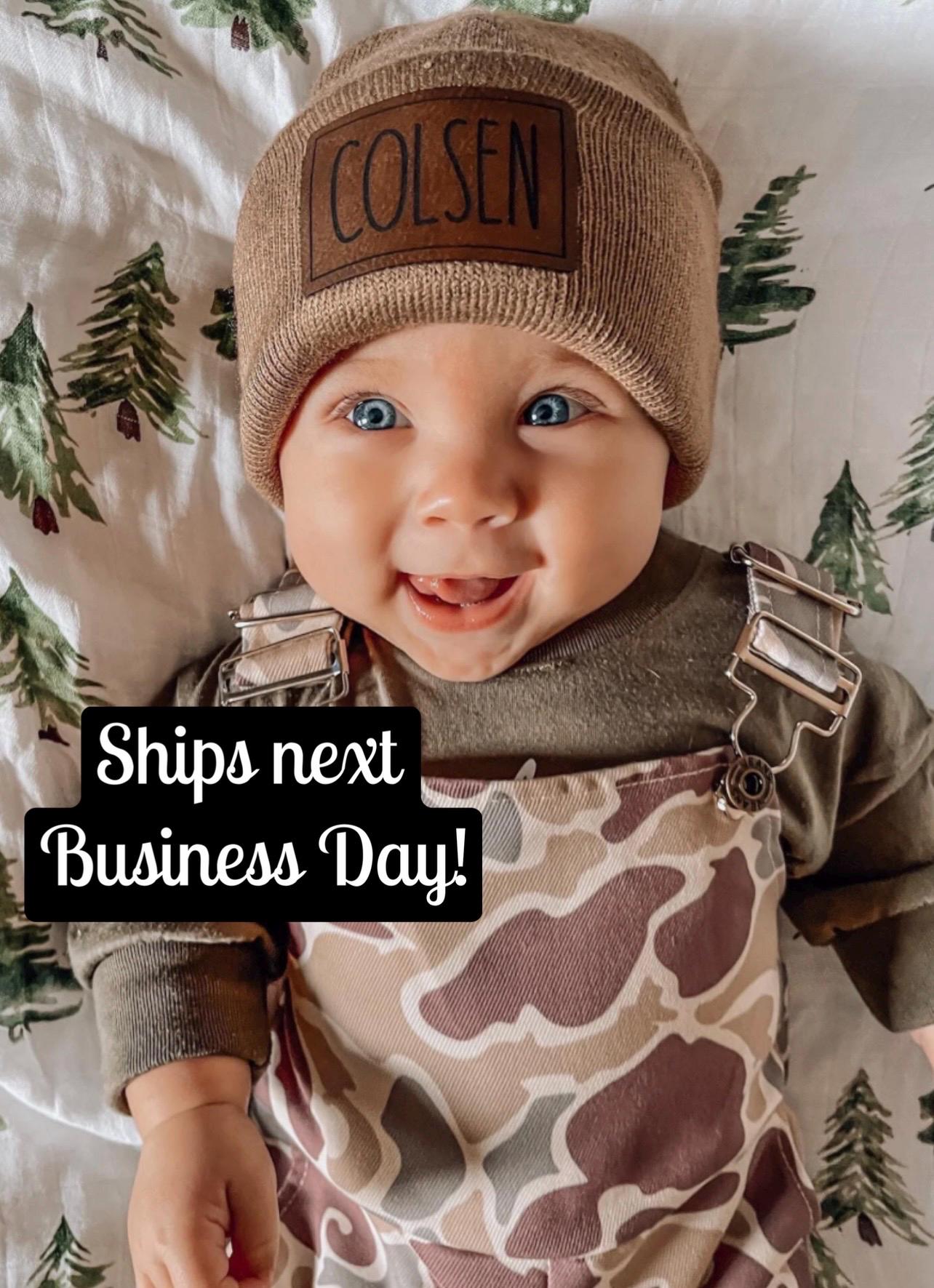 Personalized Printed Name Beanie