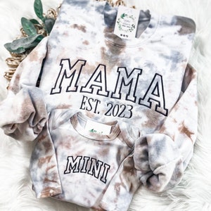 Matching Mama and Mini Shirts, Mama Sweatshirt, Mother Daughter Shirts, Best Gifts for Moms, Matching Mommy and Me Sweater, Toddler Crewneck