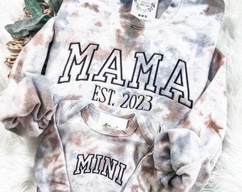 Matching Mama and Mini Shirts, Mama Sweatshirt, Mother Daughter Shirts, Best Gifts for Moms, Matching Mommy and Me Sweater, Toddler Crewneck