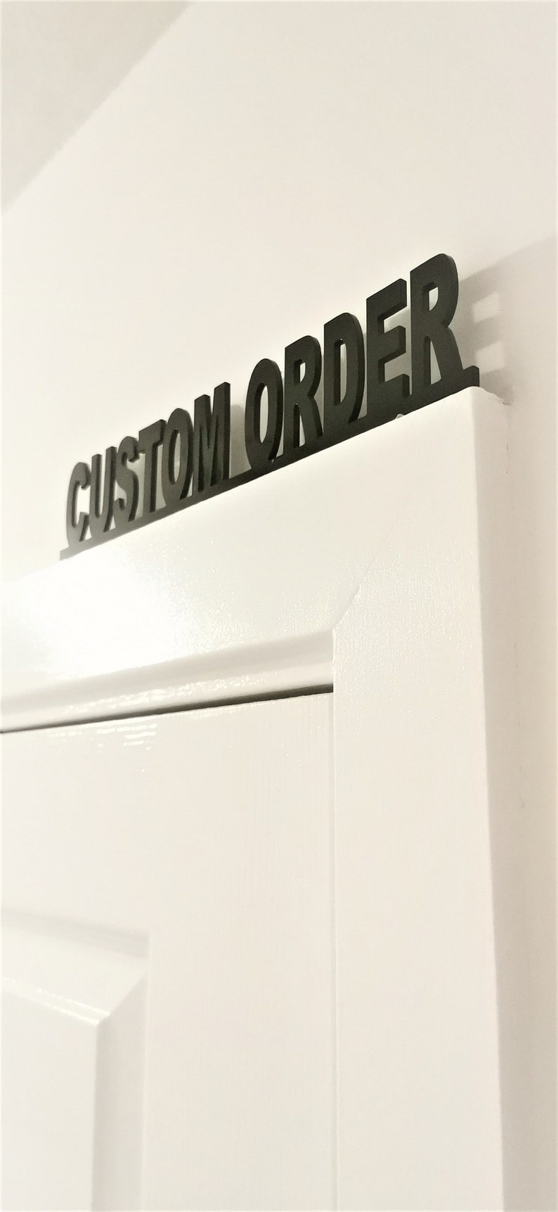 Custom Order Door Sign Door Topper Multiple Colours Home Etsy