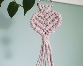 Keychain macrame macrame pendant